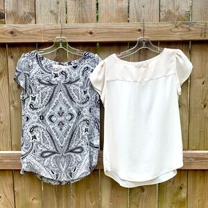 LOFT Tops With Tulip Cap Sleeves